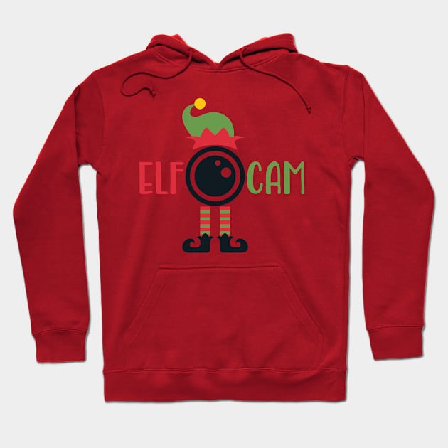 Christmas Elf capture's Hoodie by designdaking